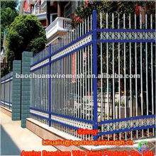 Residential double loop ornamental fence